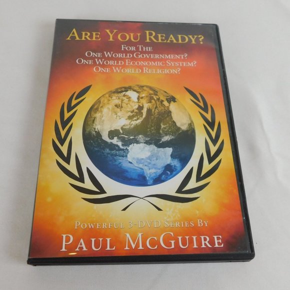 Are You Ready 3 DVD set 2011 Paul McGuire Documentary Conspiracy Theory Religion - Picture 1 of 8